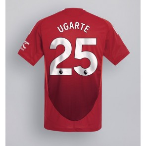 Manchester United Manuel Ugarte #25 Hemmatröja 2024-25 Kortärmad